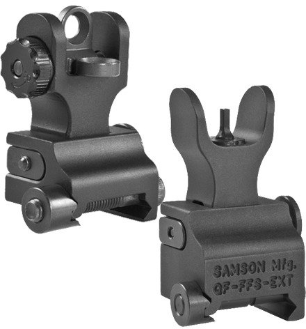 Samson Manual Folding A2 Front/Rear Sight Set | Academy