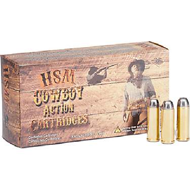 HSM Cowboy Action SWC .41 Remington Magnum 210-Grain Centerfire Handgun Ammunition