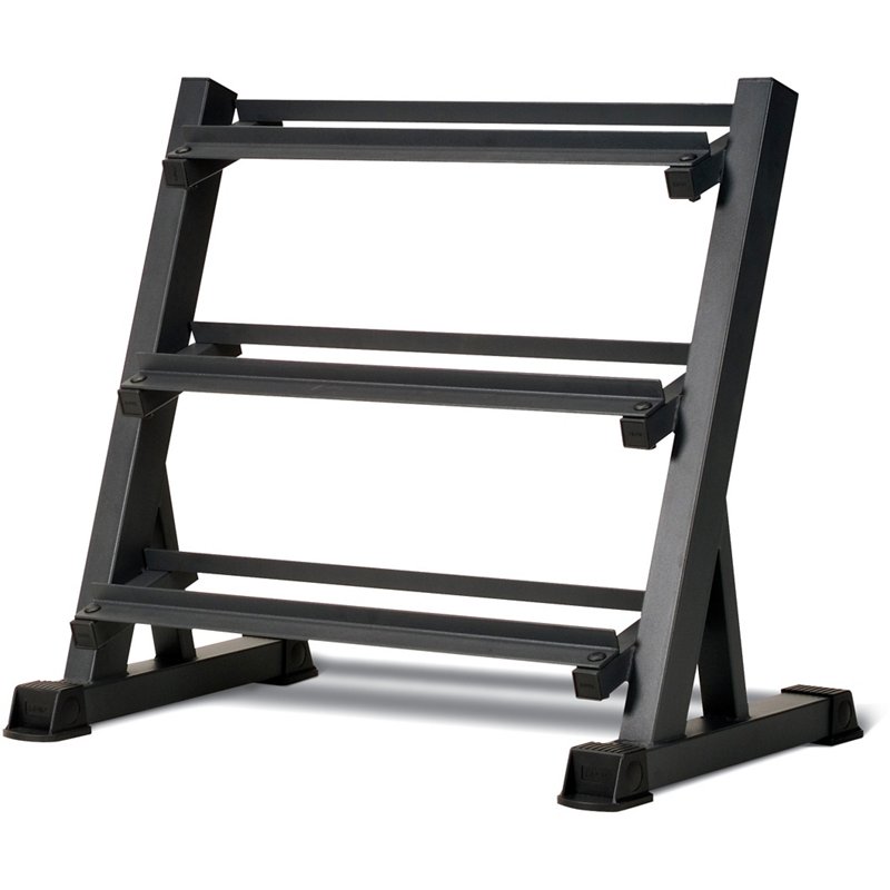 Marcy Deluxe 3-Tier Dumbbell Rack - Free Weights/Bulk at Academy Sports