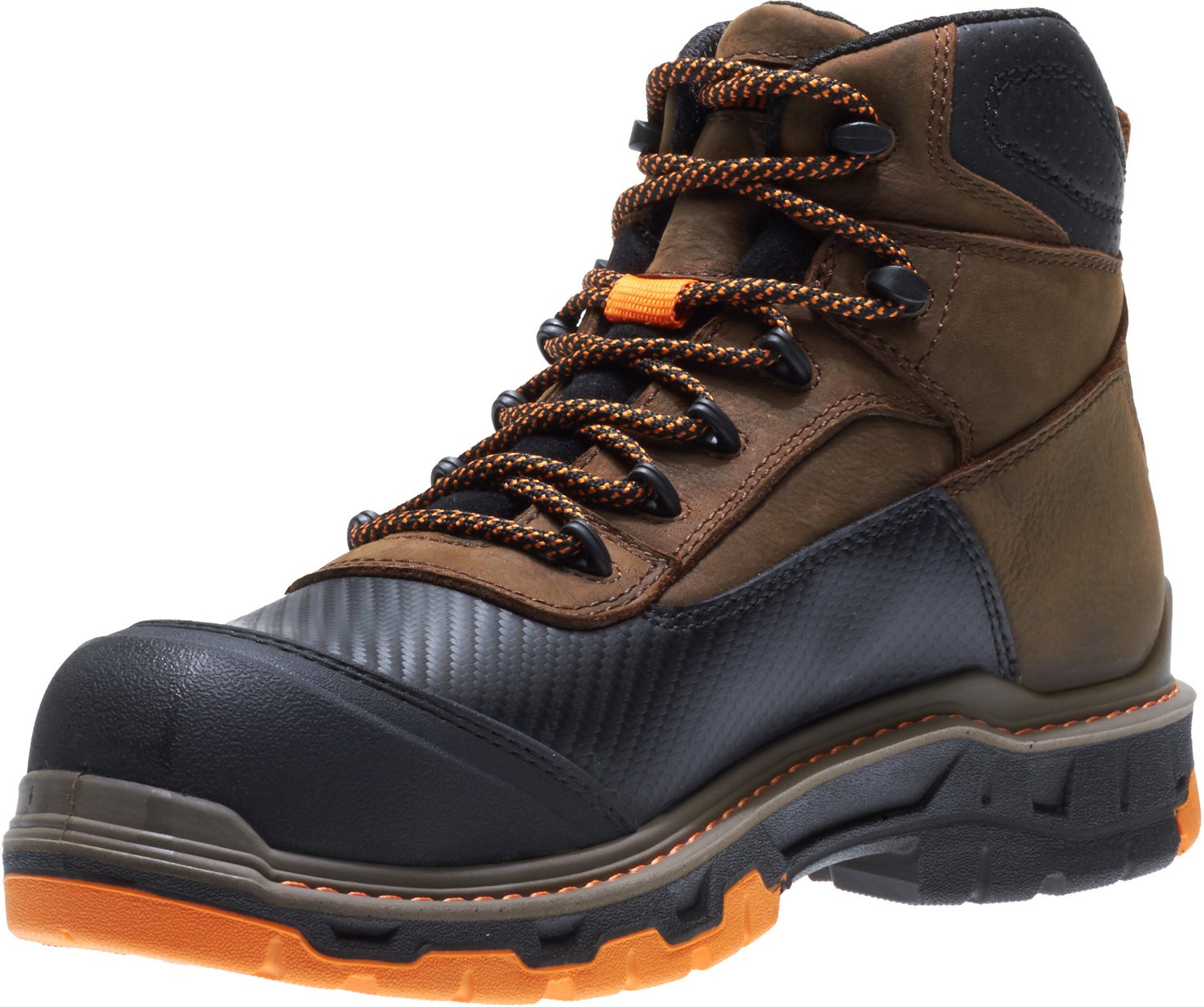 Wolverine Men's CarbonMAX Overpass 6 in EH Composite Toe Lace Up Work ...