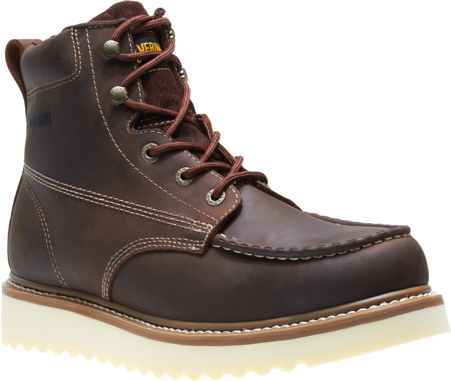 Wolverine Men's Loader 6 in Wedge EH Lace Up Work Boots | Academy