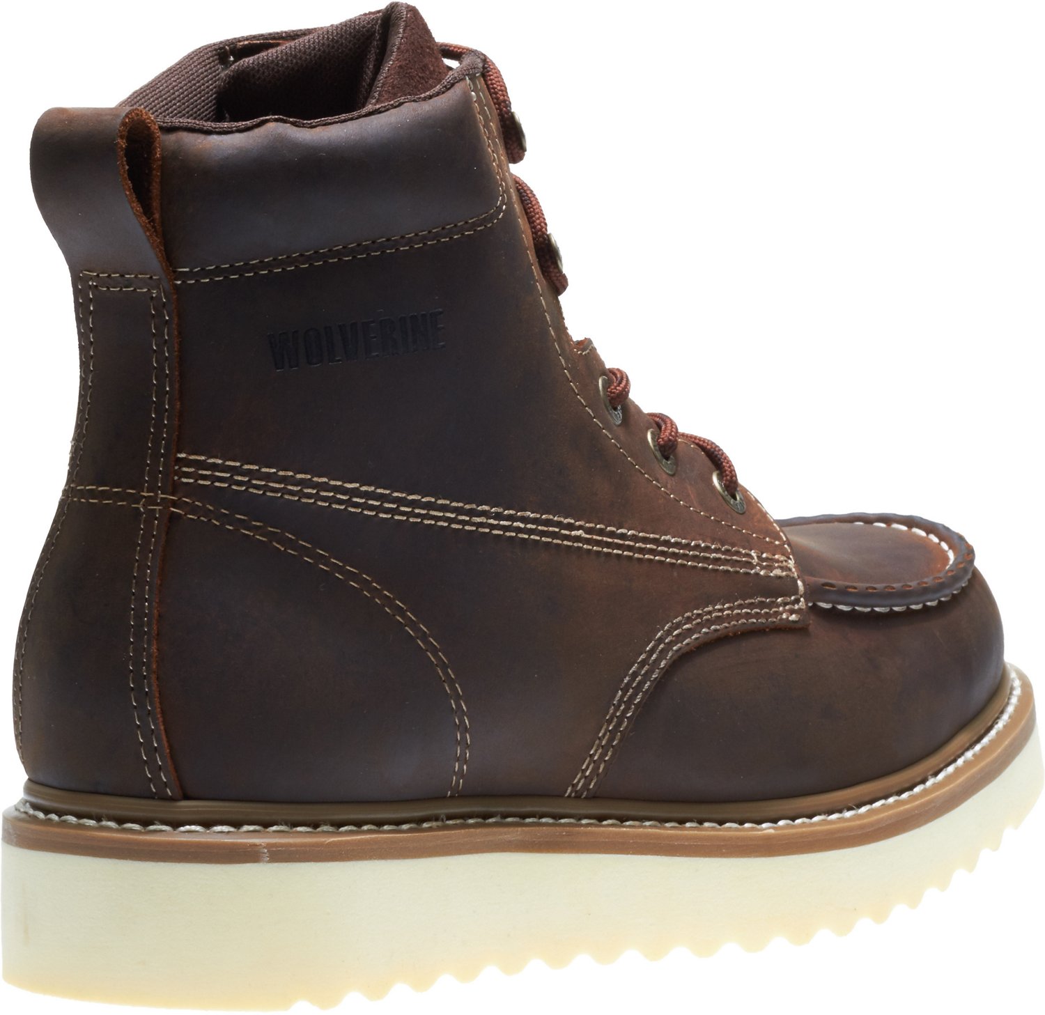 Wolverine Men s Loader 6 in Wedge EH Lace Up Work Boots Academy