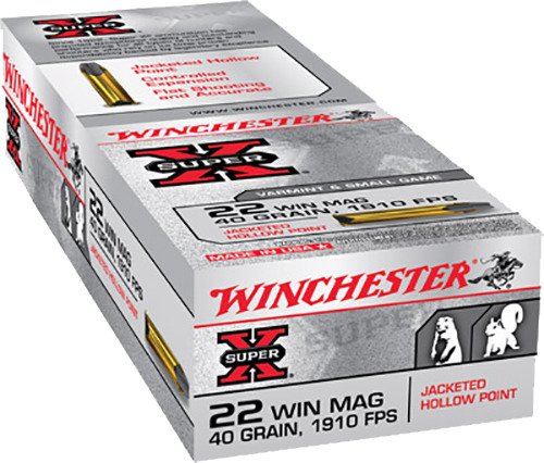 Winchester Super-X .22 Winchester Magnum Jacketed Hollow-Point Ammunition - 50 Rounds                                            - view number 1 selected