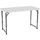 Lifetime 4 ft Light Commercial Adjustable-Height Fold-In-Half Table                                                              - view number 3