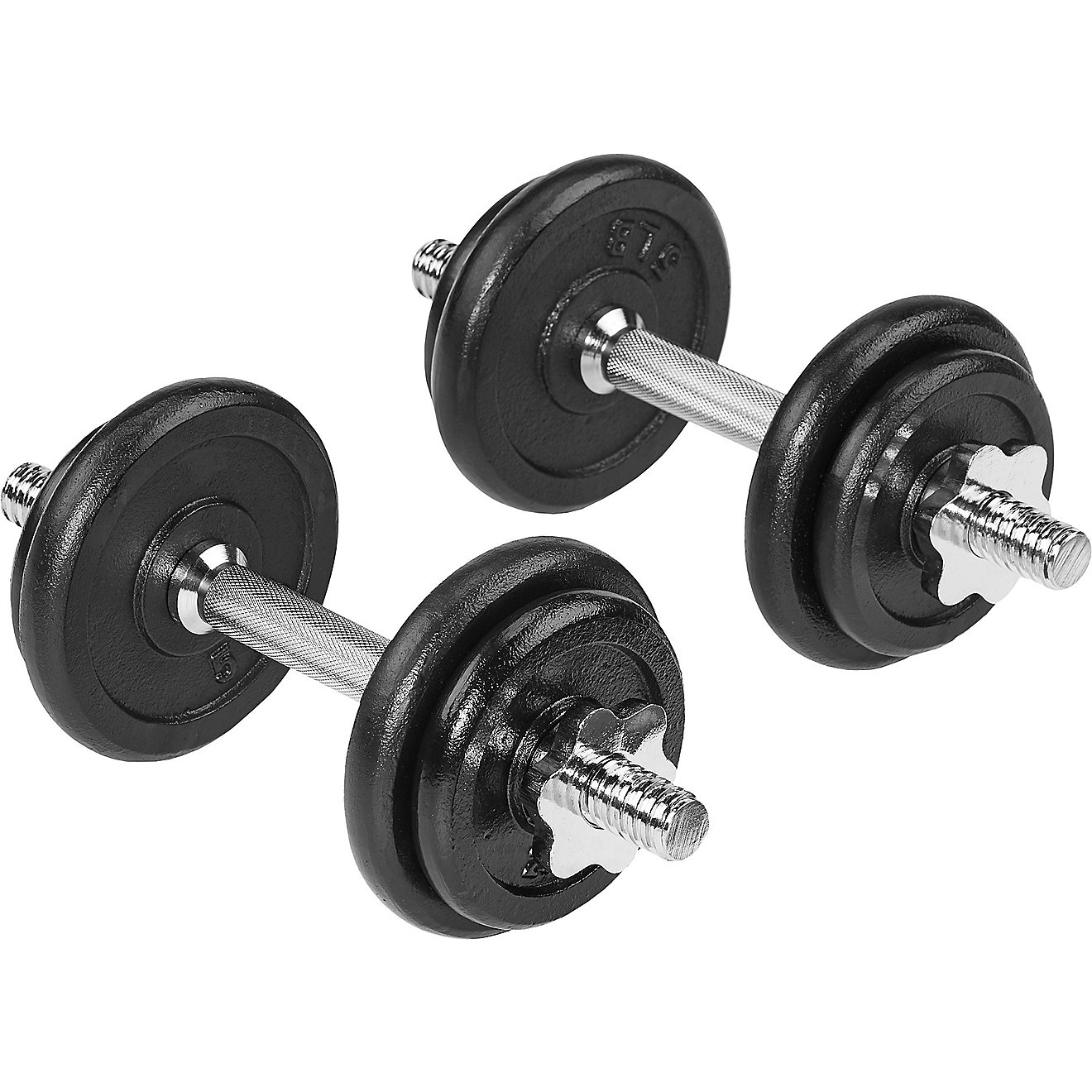 BCG 40 lb Plate Dumbbell Set                                                                                                     - view number 1