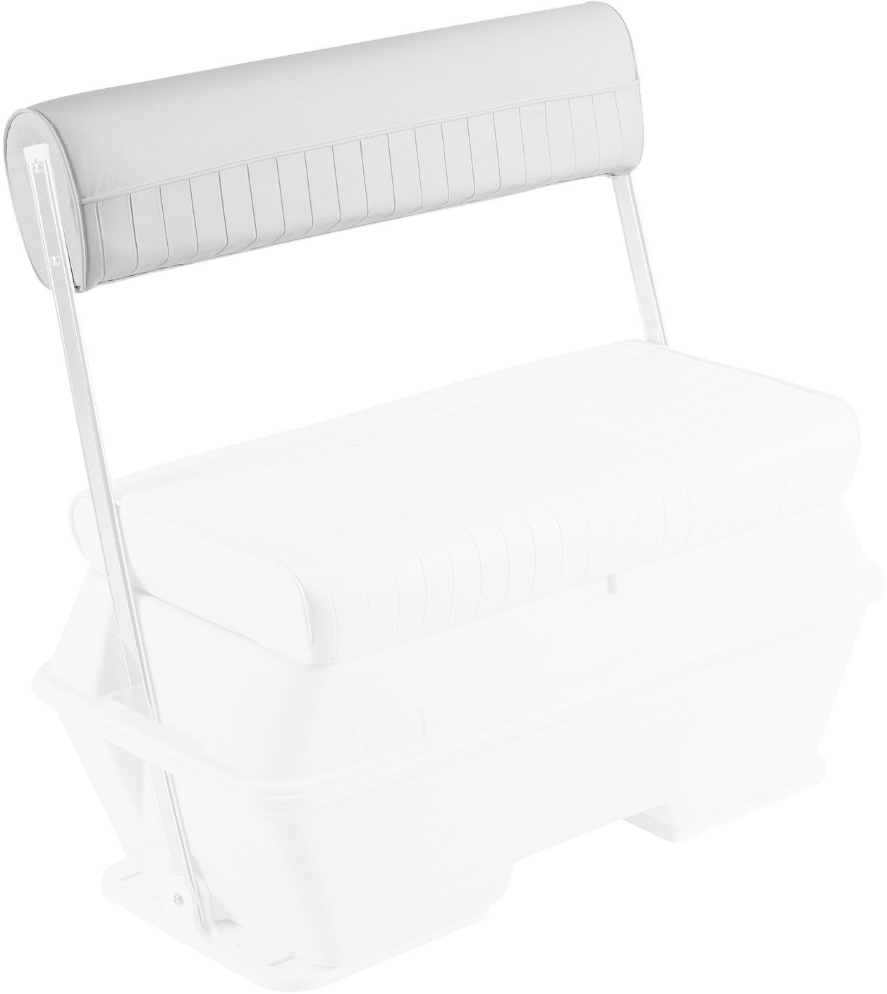 Wise Replacement Seat Cushion Boat Seat, White