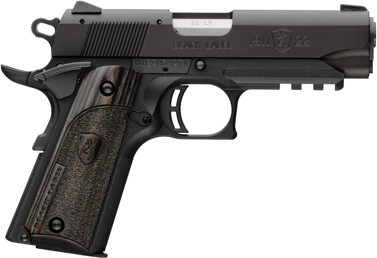 Browning 1911-22 Compact Black Label Laminate .22 LR Pistol