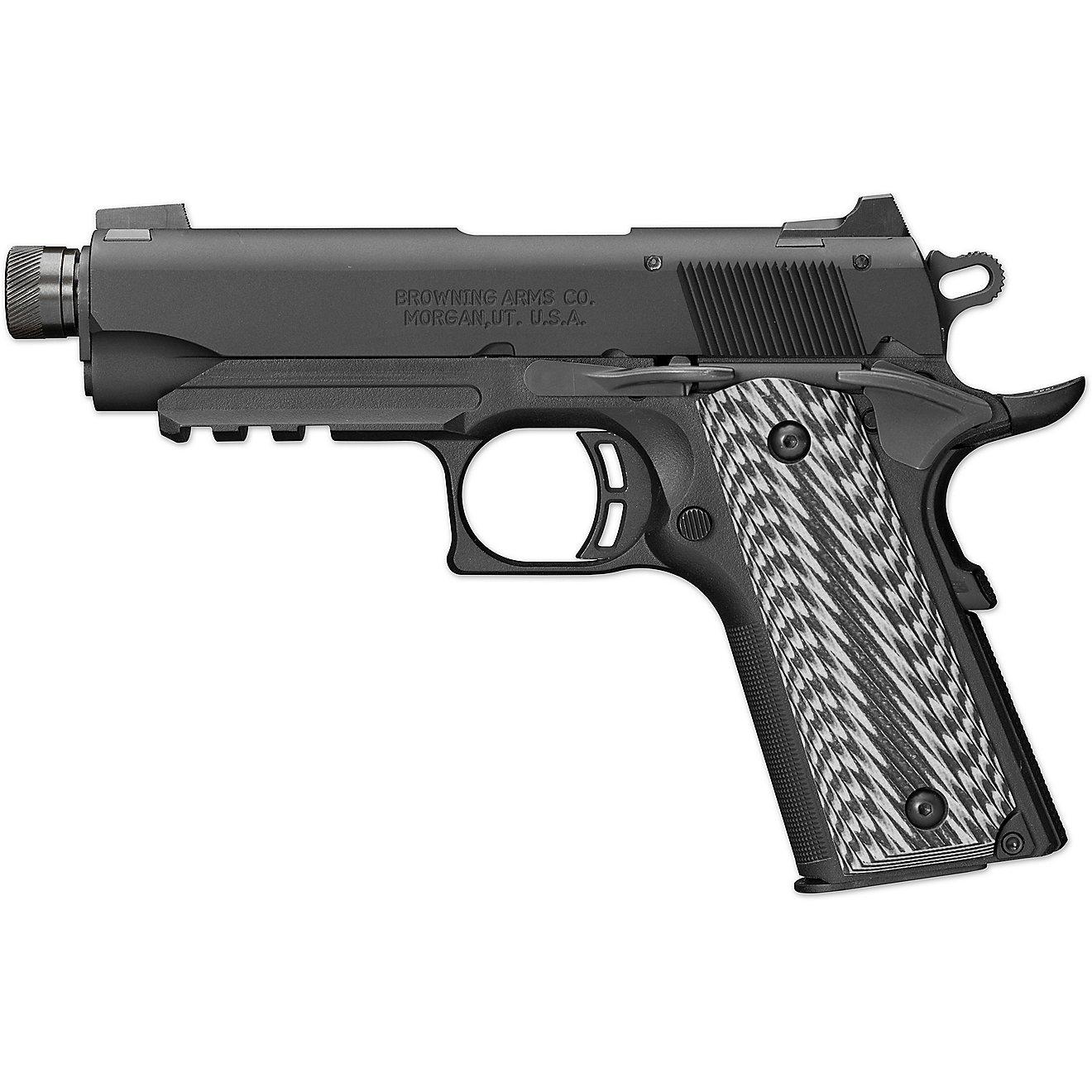 Browning 1911-22 Compact Black Label Suppressor Ready .22 LR Pistol                                                              - view number 2