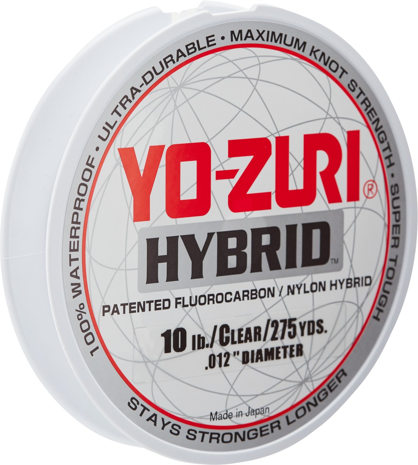 Yo-Zuri Hybrid Clear 275 Yards Monofilament Fishing Line 4 pound
