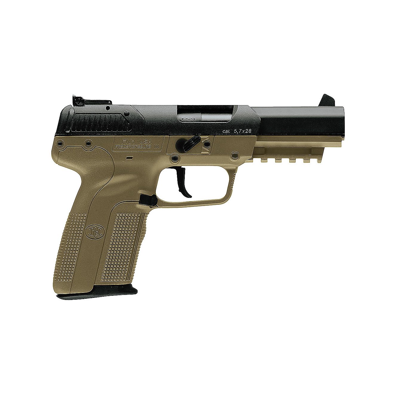 FN Five-seveN FDE/BLK 5.7x28 Full-Sized 10-Round Pistol                                                                          - view number 1