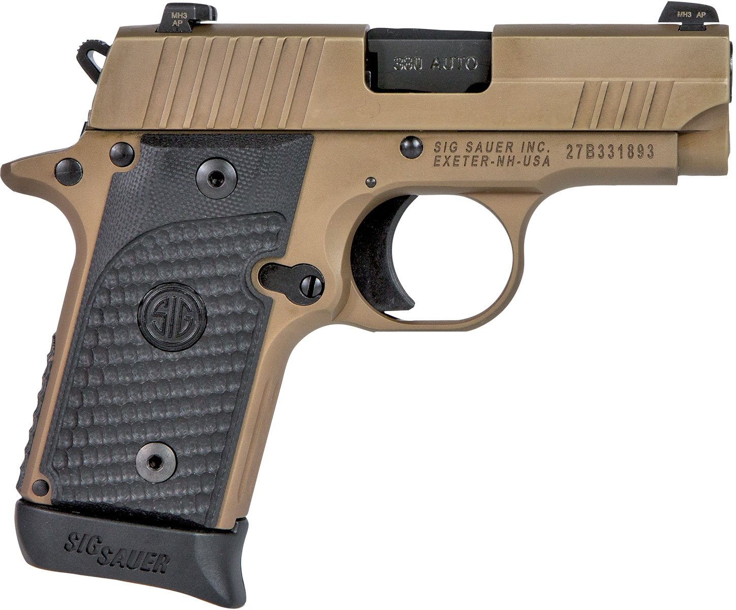 Sig Sauer P238 Emperor Scorpion NS 380 ACP Sub-Compact 7-Round Pistol                                                            - view number 1