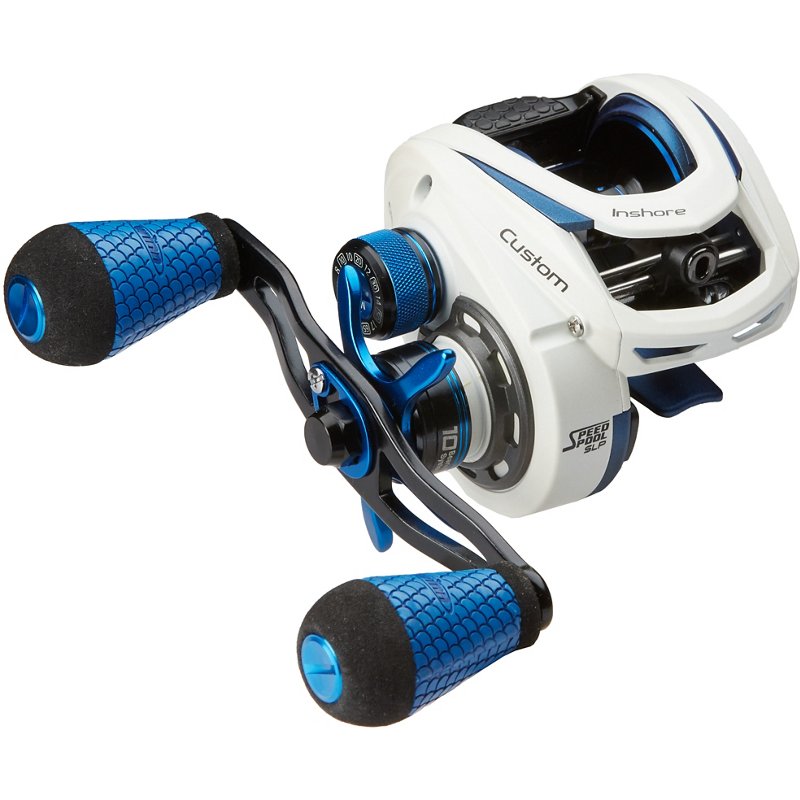 Lew's Custom Inshore Speed Spool SLP Baitcast Reel, 100 - Baitcast Reels at Academy Sports