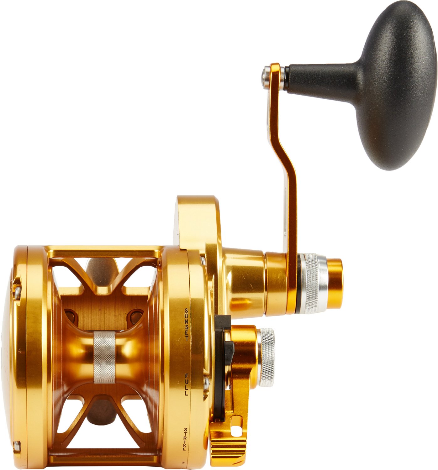 PENN Torque Two-Speed Lever Drag Gold Reel