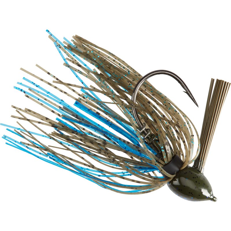 Strike King Hack Attack Fluorocarbon Flipping Jig - Okeechobee Craw - 1/2 oz.