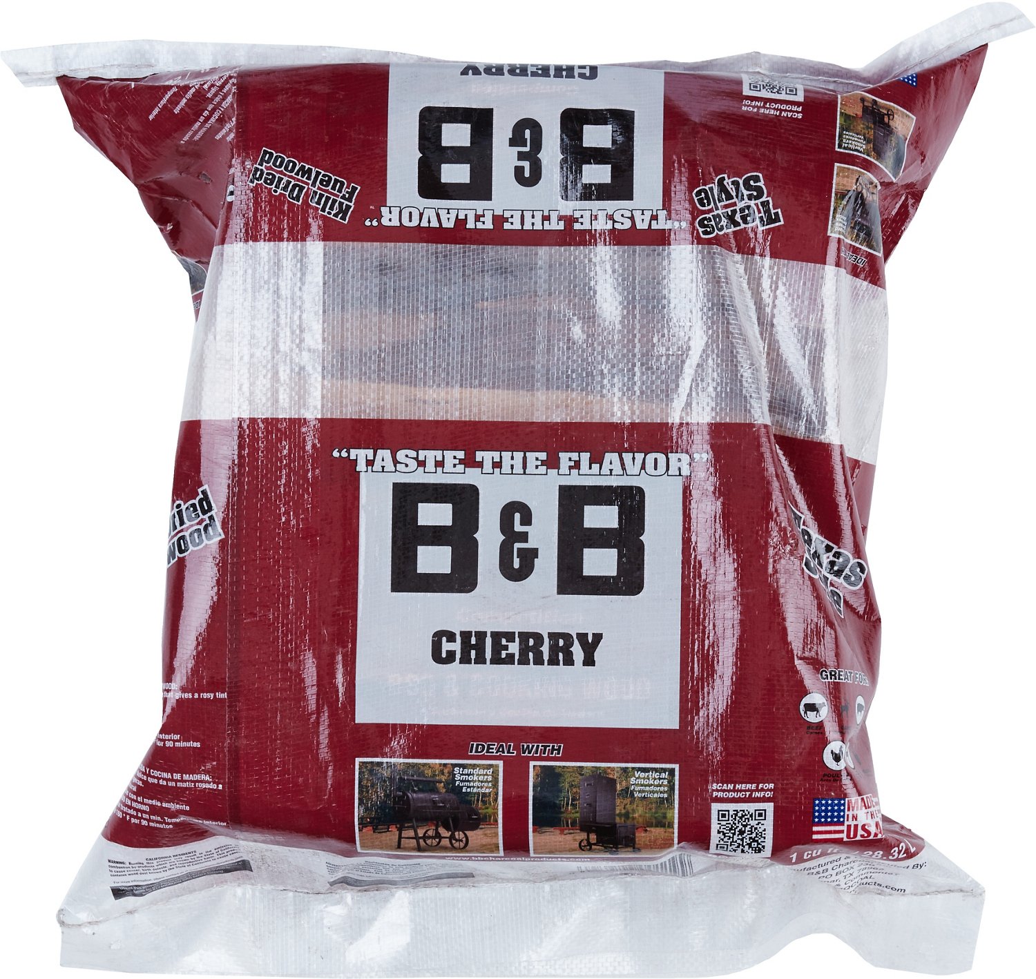 B&B Kiln Dried Flavored 1 cu ft BBQ/Cooking Wood Logs                                                                            - view number 1