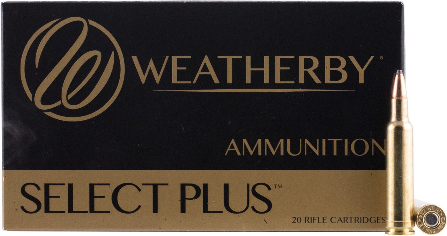 Weatherby Hornady InterLock .224 Weatherby Magnum 55-Grain Centerfire Rifle Ammunition