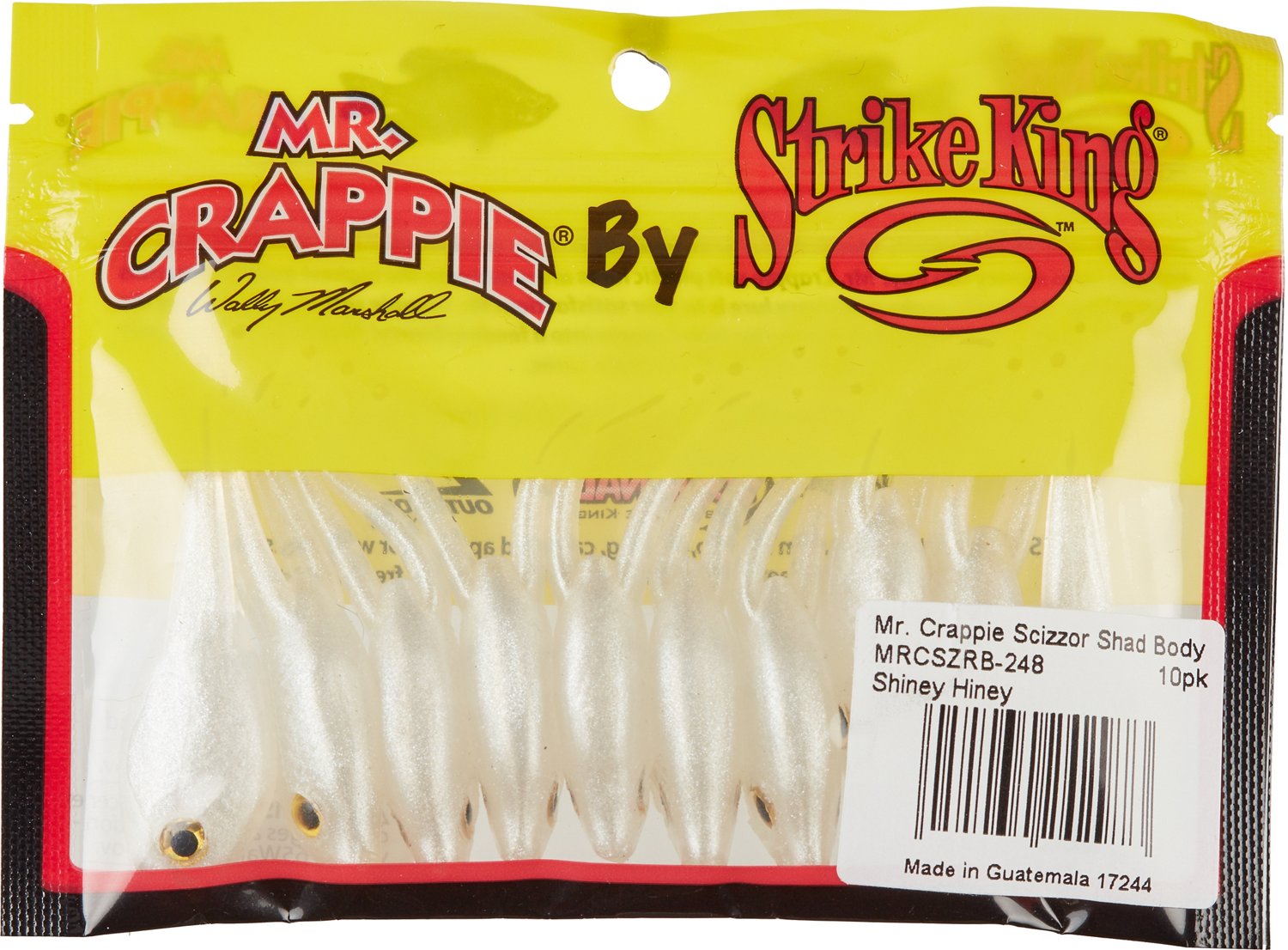 Mr. Crappie Scizzor Shad Solid Bait - view number 2