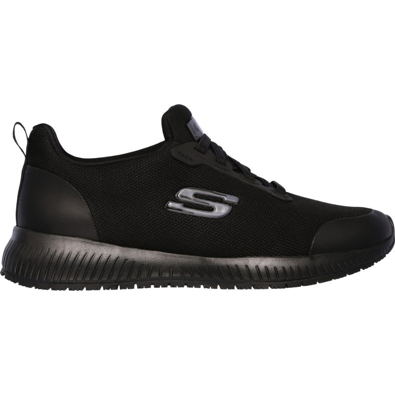 SKECHERS Women's Work Squad EH Service Shoes Black, 7.5 - Women's Work Boots at Academy Sports product image