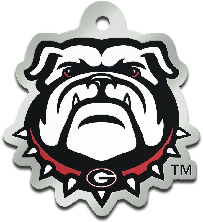 Stockdale University of Georgia Acrylic Freeform Key Chain