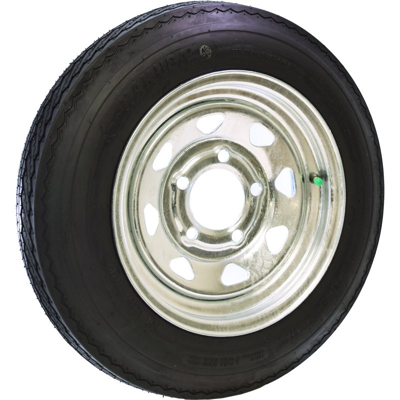Malone Auto Racks Microsport 12" Galvanized Spare Tire with Locking Attachment | For Trailers | by West Marine