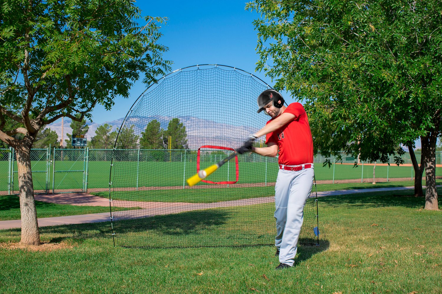 Heater Sports 3-In-1 Batting Tee and Net Set