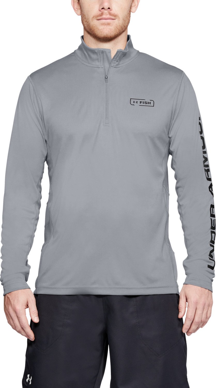 Under Armour Men's Fish Hunter Tech 1/4 Zip Shirt - view number 3