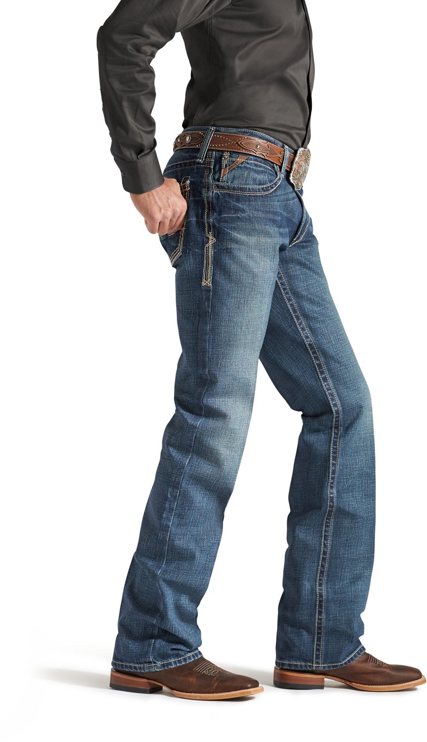 Ariat Men's M4 Low Rise Gulch Jeans                                                                                              - view number 3