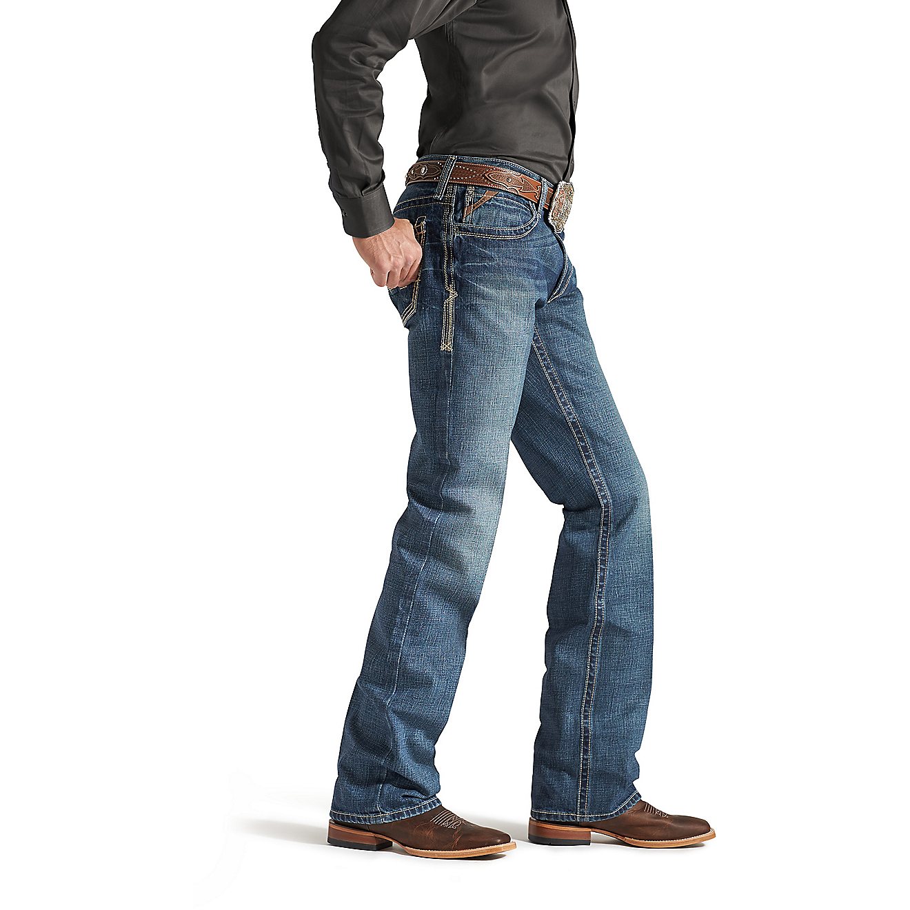 Ariat Men's M4 Low Rise Gulch Jeans                                                                                              - view number 3
