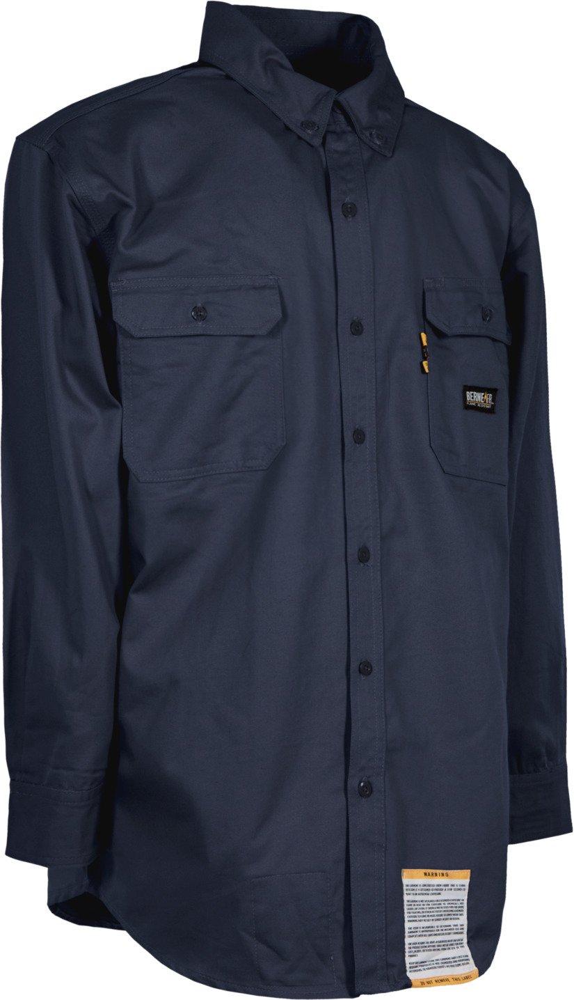 Berne Men's FR Button-Down Workshirt - view number 5