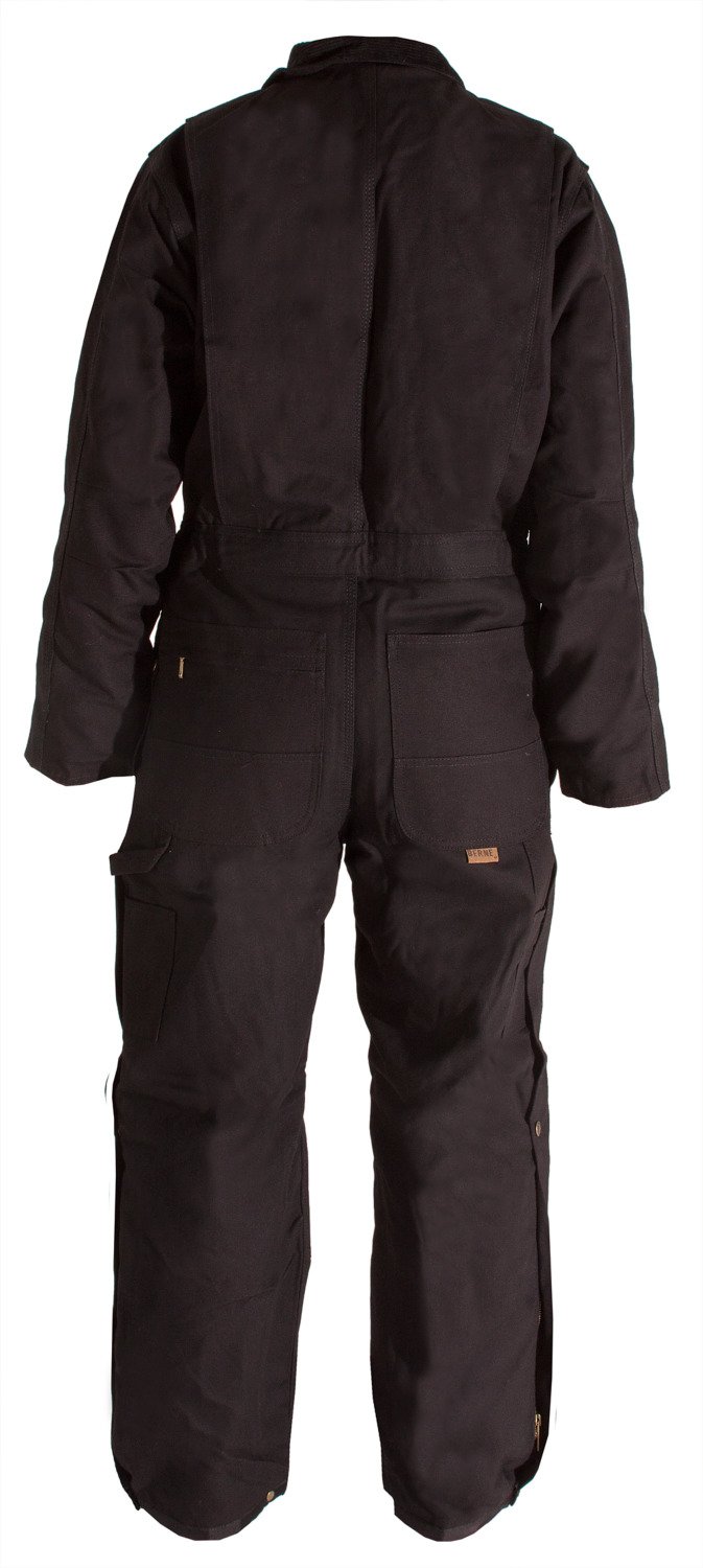 Berne NI417T Men's Tall Icecap Insulated Coverall Black LT