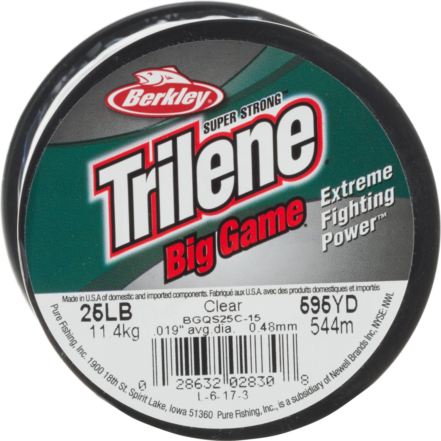 Berkley Trilene Big Game Steel Blue Fishing Line Spool - 15 LB