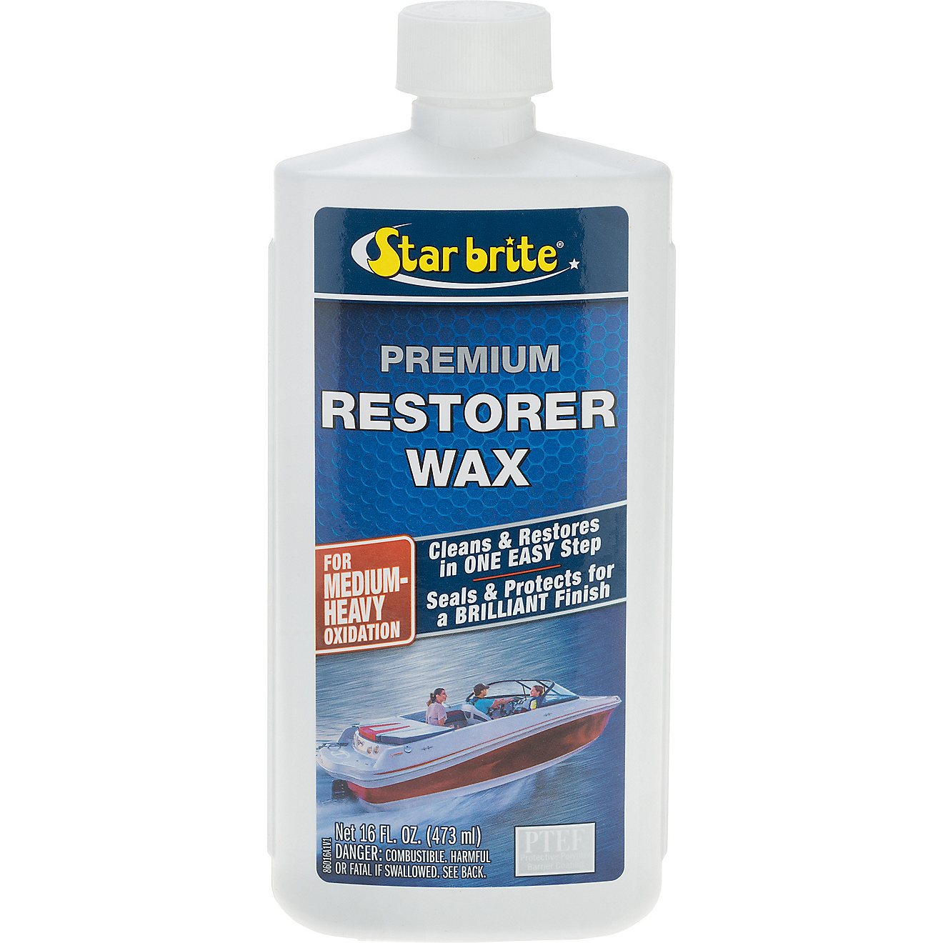 Star brite Premium 16 oz Restorer Wax                                                                                            - view number 1