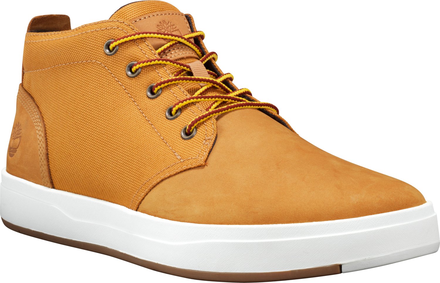 Timberland Men's Davis Square Fabric and Leather Chukka Boots | Academy