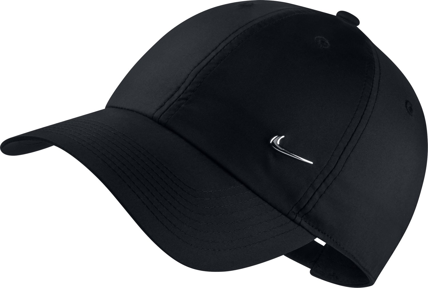 Nike Metal Swoosh Cap Black