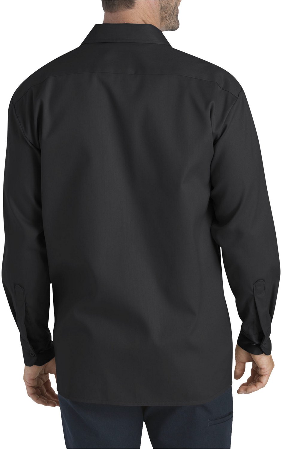Dickies Men's FLEX Relaxed Fit Long Sleeve Twill Work Shirt - view number 2