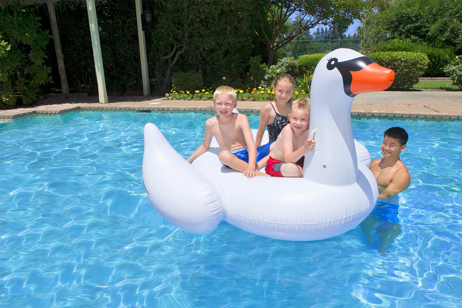 Poolmaster Jumbo Swan Float                                                                                                      - view number 4