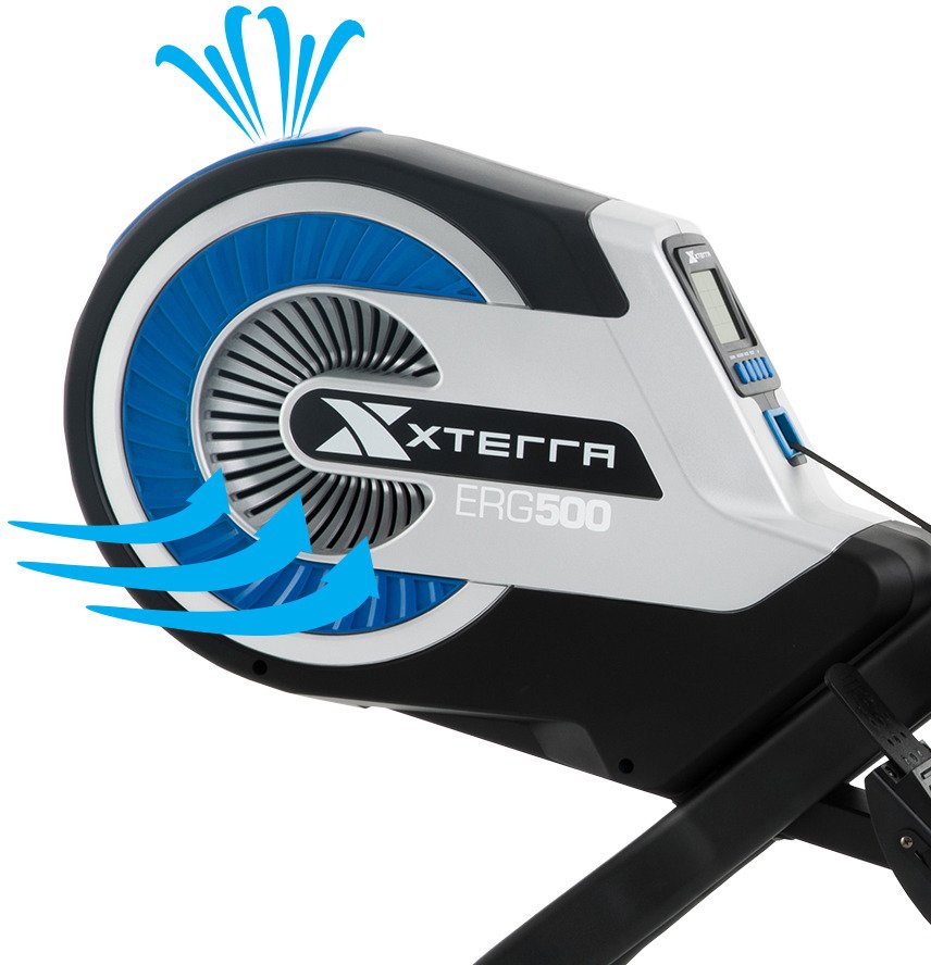 Xterra erg500 best sale air turbine rower