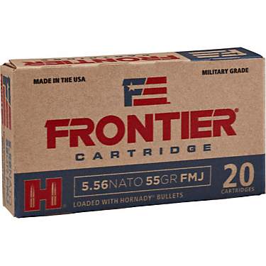 Hornady Frontier 5.56 NATO 55-Grain Centerfire Rifle Ammunition - 20 Rounds                                                     
