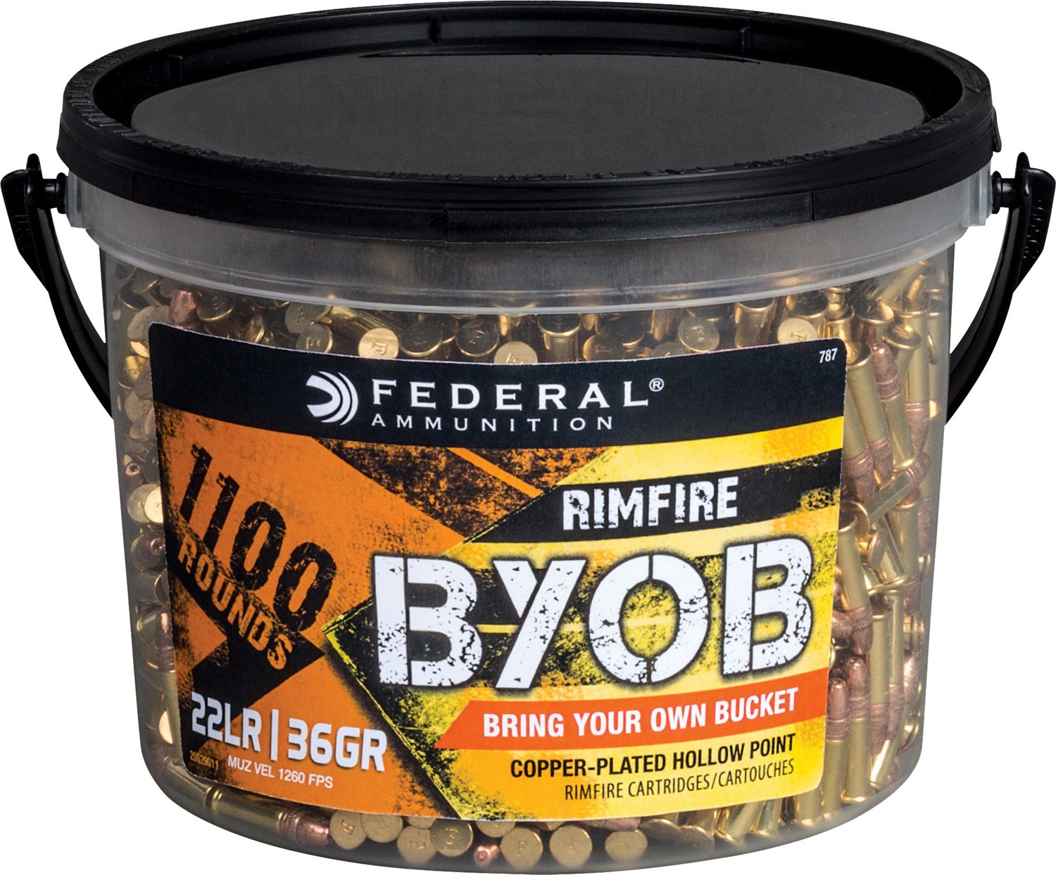 Federal Premium BYOB .22 LR 36-Grain CPHP Rimfire Ammunition                                                                     - view number 1