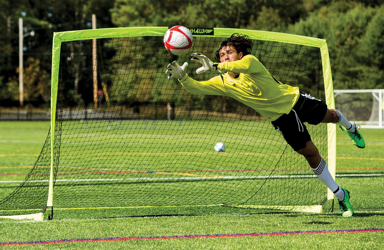 Franklin 6 ft x 12 ft Blackhawk Soccer Goal Academy