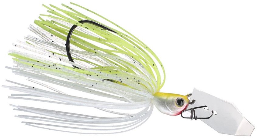 Z-Man ChatterBait JackHammer Stealth Blade Bladed Jig, 3/8 Oz, Choose Any 6 Colors, For Bass & More, Model CBSB38