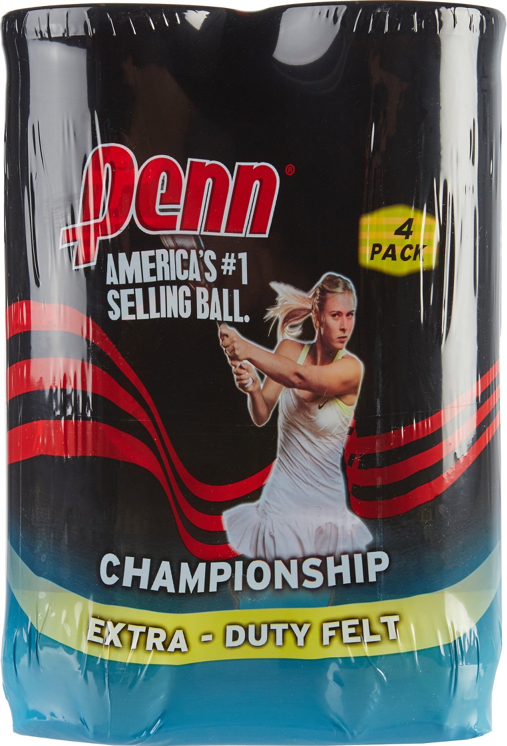 PENN Champ XD Tennis Balls 4-Pack                                                                                                - view number 1