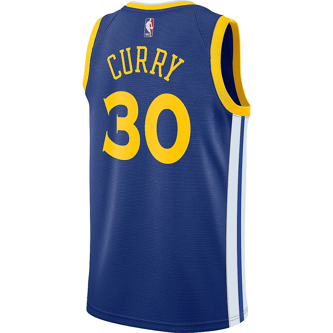 Nike Men's Golden State Warriors Stephen Curry NBA Connected Icon Edition Swingman Jersey                                        - view number 2
