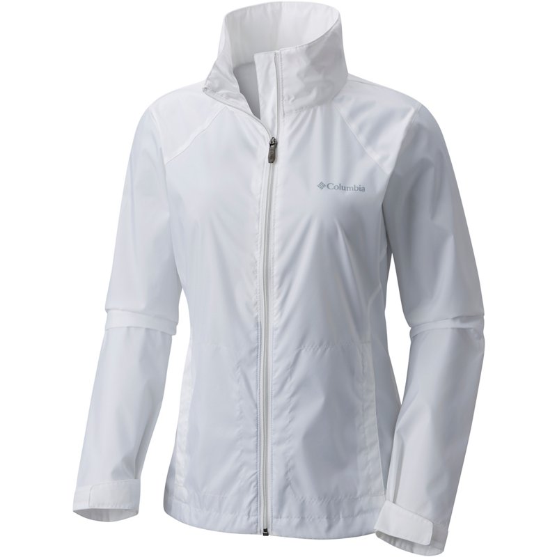 Columbia Sportswear Women's Switchback III Rain Jacket White, Small - Women's Rainwear at Academy Sports