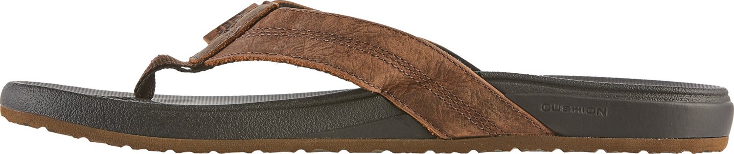 REEF CUSHION PHANTOM LE MEN'S, LEATHER THONG SANDAL