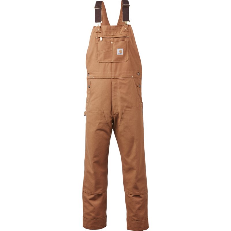 Carhartt Men's Duck Bib Overalls Carhartt Brown, 36" - Men's Work Over/Coveralls at Academy Sports