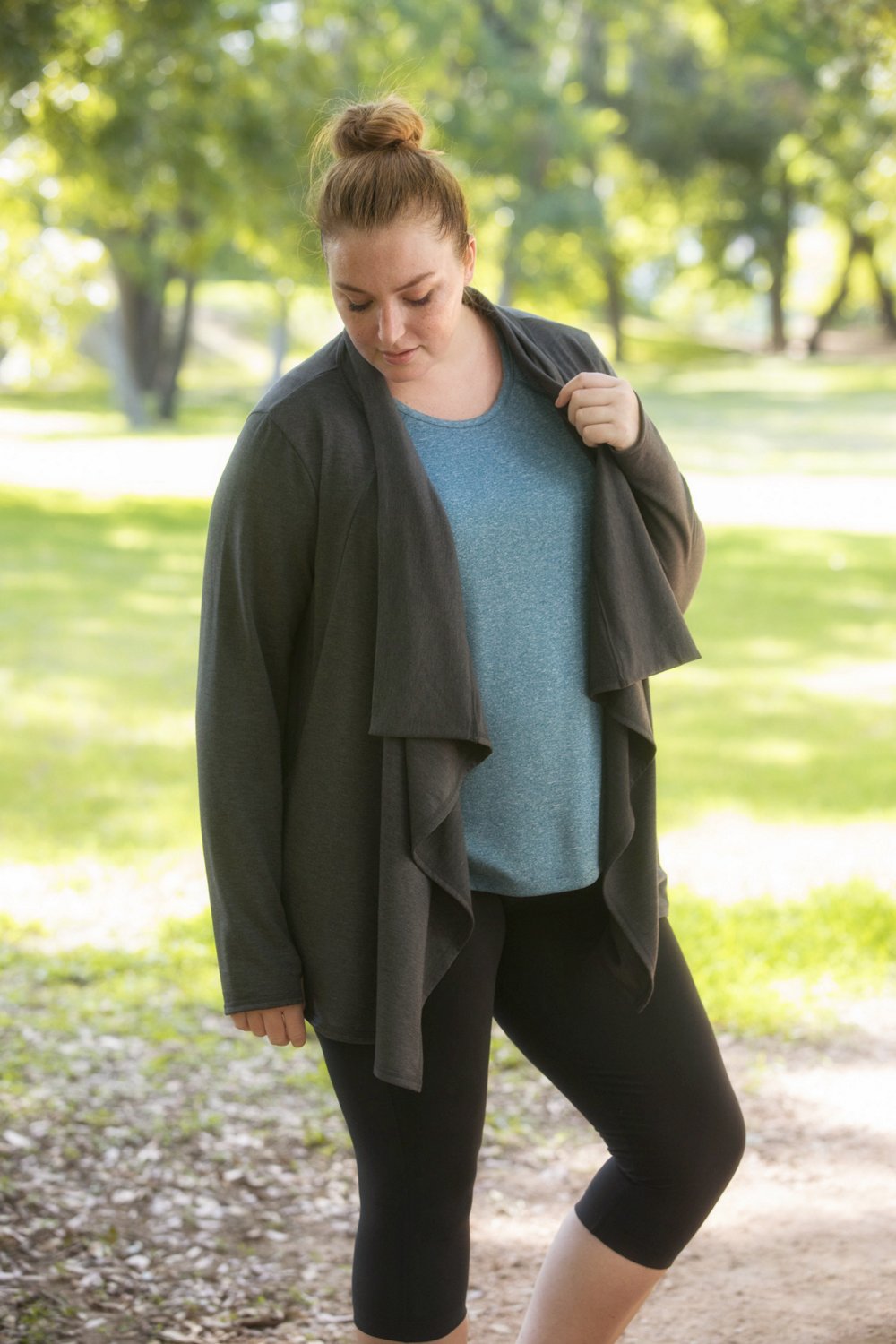 BCG Women's Tummy Control Plus Size Capri Pant                                                                                   - view number 8