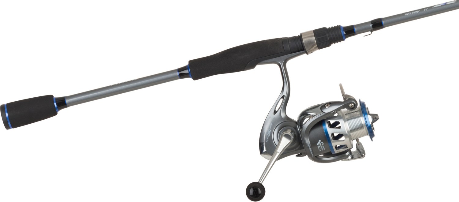 H2O XPRESS Mettle 6 ft 6 in M Spinning Rod and Reel Combo Academy