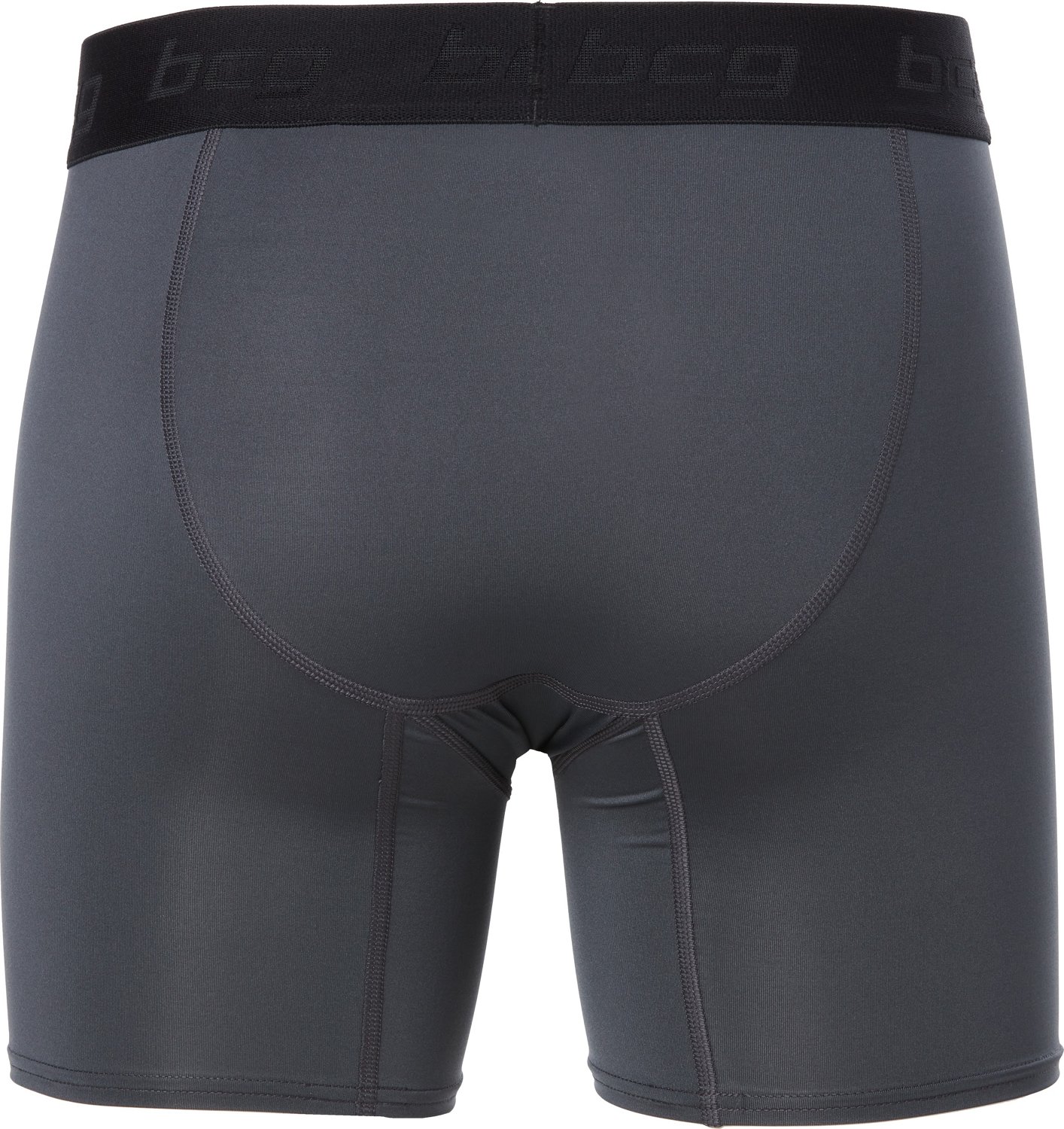 BCG Men's Athletic Compression Solid Brief Shorts 6 in                                                                           - view number 2