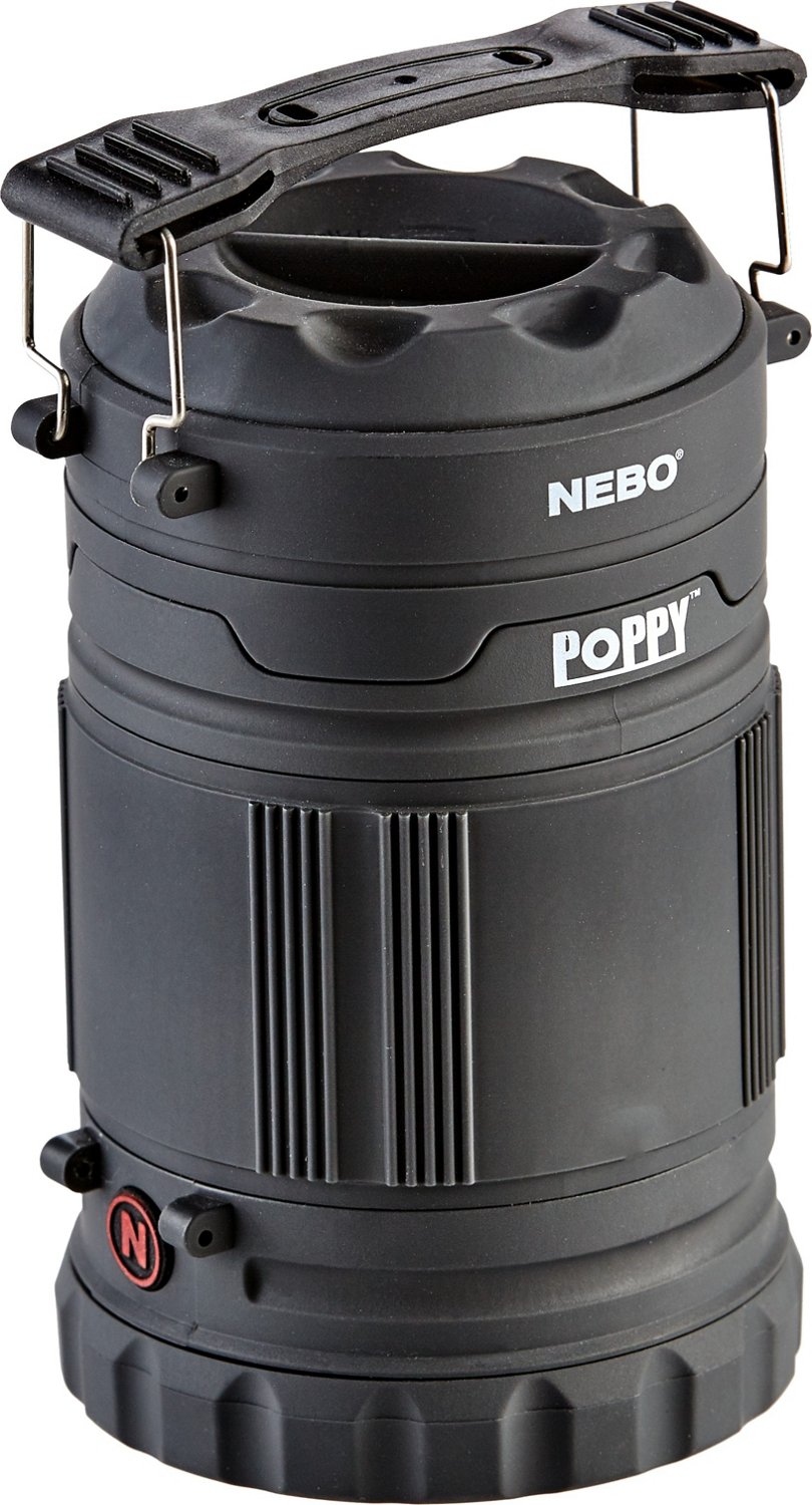 Nebo 300 Lm Black LED Pop Up Lantern and Spotlight